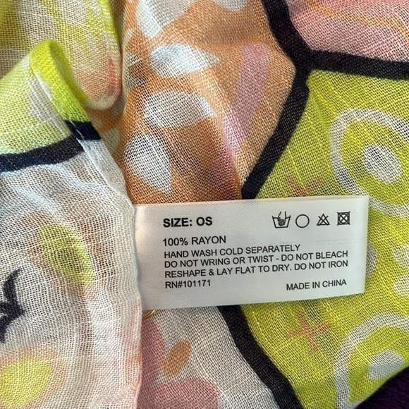 NWT ONE Women’s Tropical Kimono, One Size! - Picture 5 of 7